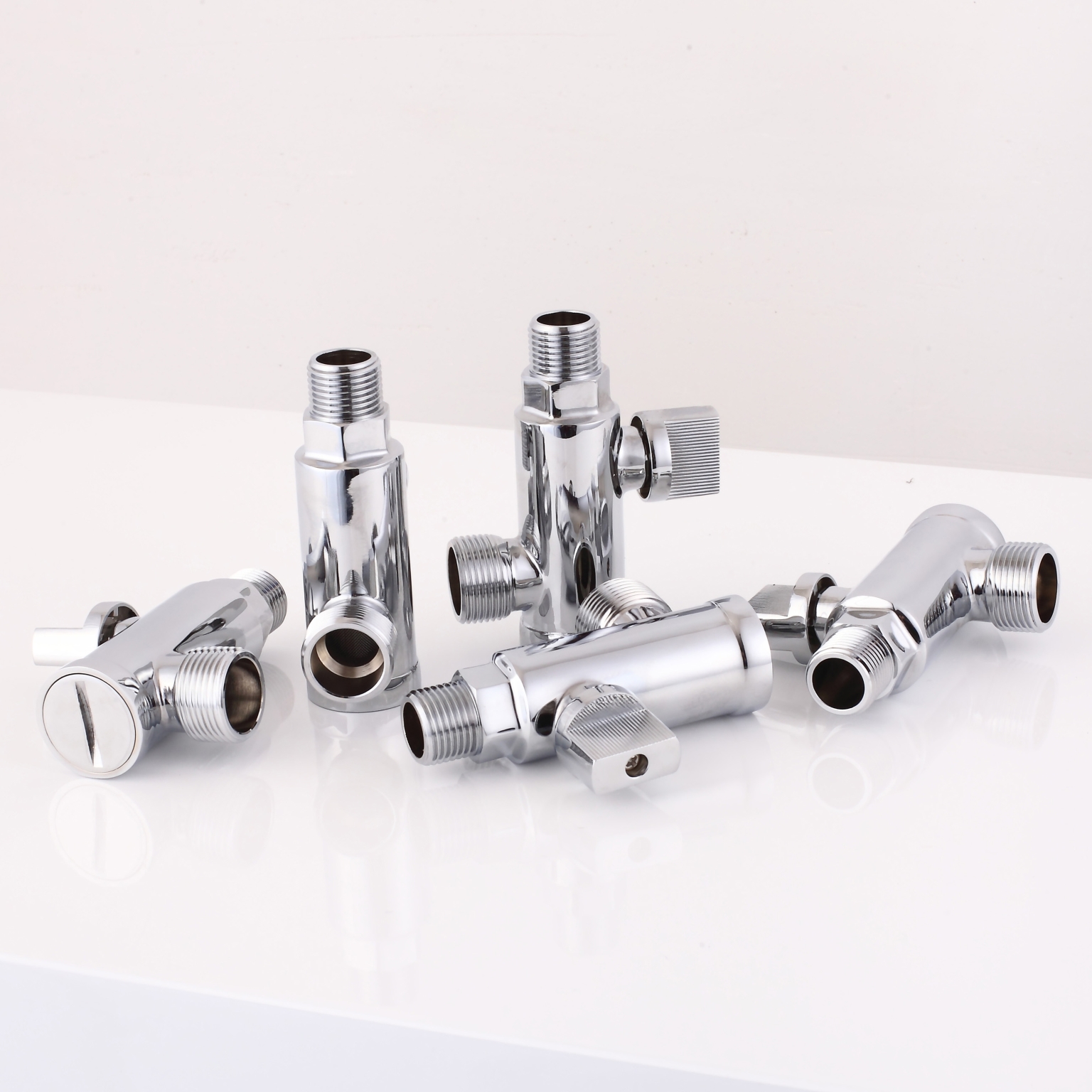 Intelligent toilet filter angle valve
